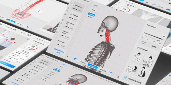 AI-powered 3D posture analyser service photo